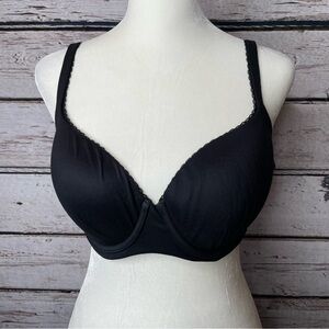 Victoria’s Secret Body by Victoria Lined Demi Bra Size 32DDD Black Underwired‎